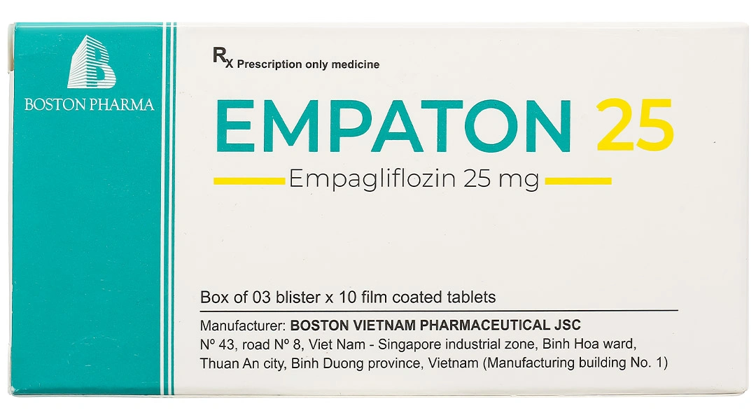 Empaton 25 điều trị đái tháo đường tuýp 2 (3 vỉ x 10 viên) - 2